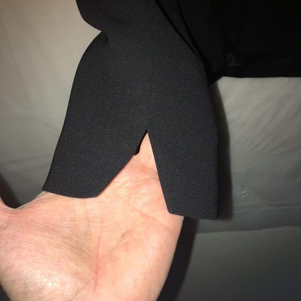 Kasper Suit Jacket Blazer Black Size 6 - Picture 6 of 11
